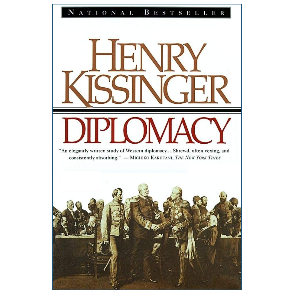 Diplomacy by Henry Kissinger International Relations Book Front Cover