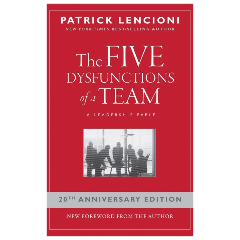 The Five Dysfunctions of a Team by Patrick Lencioni business leadership and teamwork book