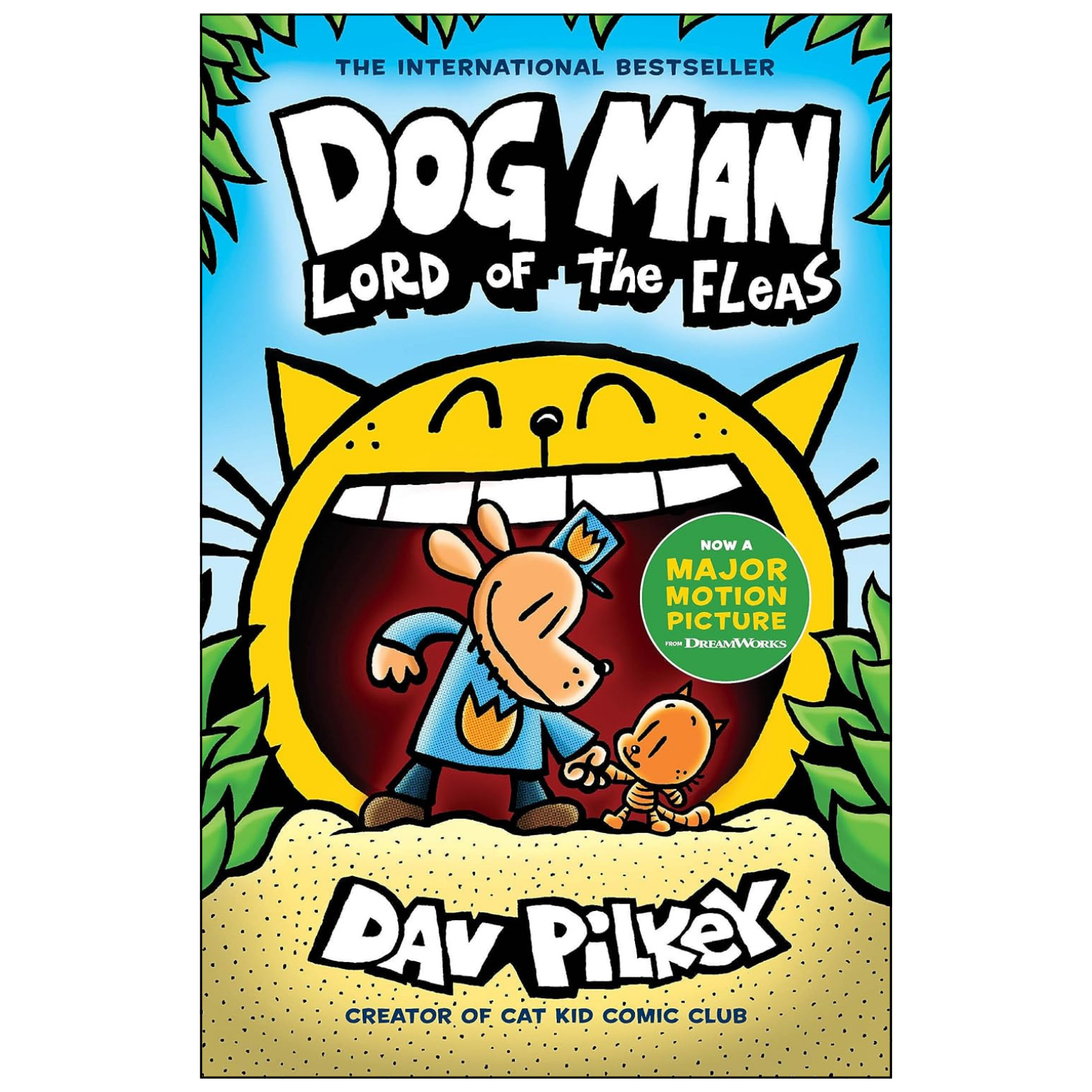 Dog Man: Lord of the Fleas Book 5 by Dav Pilkey Front Cover | Buy Children's Graphic Novel Online Pakistan