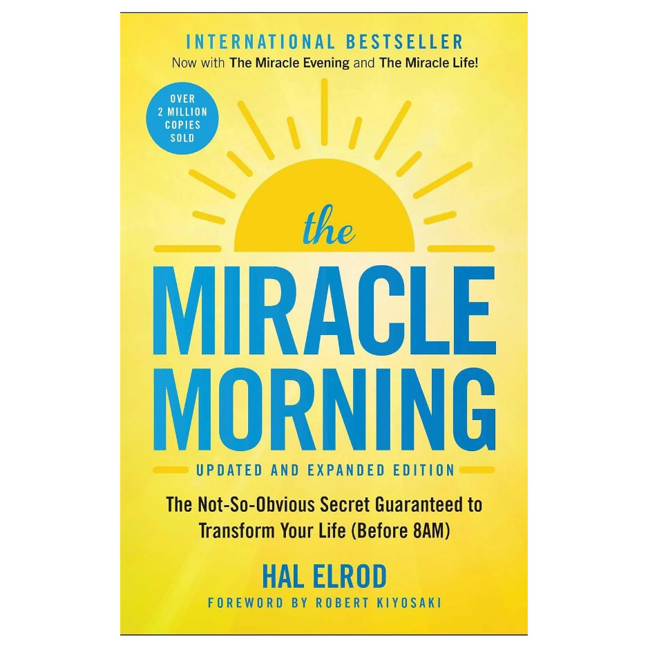The Miracle Morning by Hal Elrod book about morning routines productivity habits and personal growth