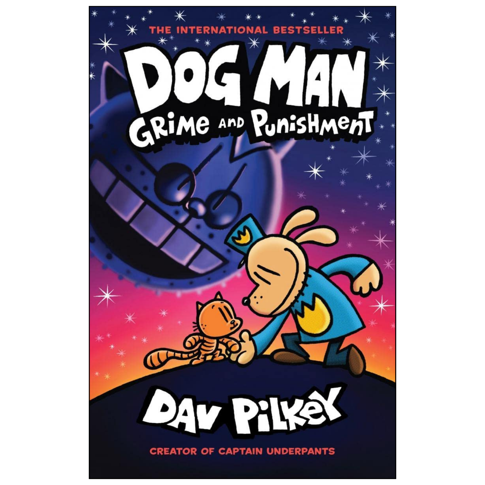 Dog Man: Grime and Punishment Book 9 by Dav Pilkey Front Cover | Buy Children's Graphic Novel Online Pakistan