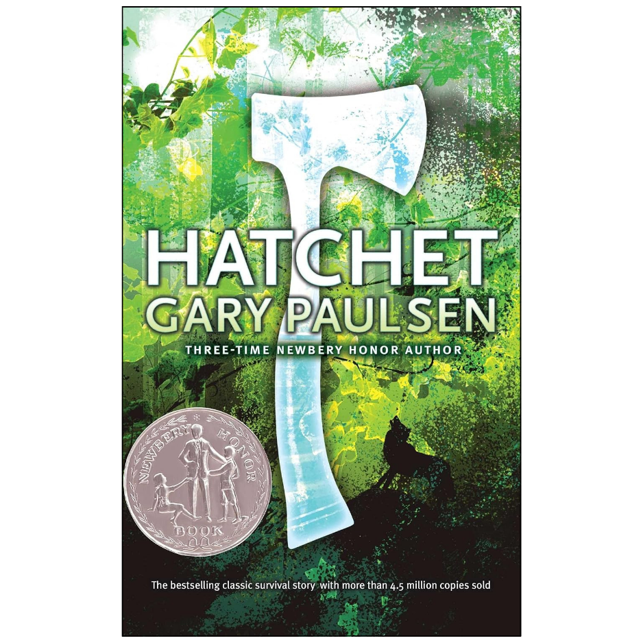 Hatchet by Gary Paulsen Front Cover | Buy Survival Adventure Book Online Pakistan