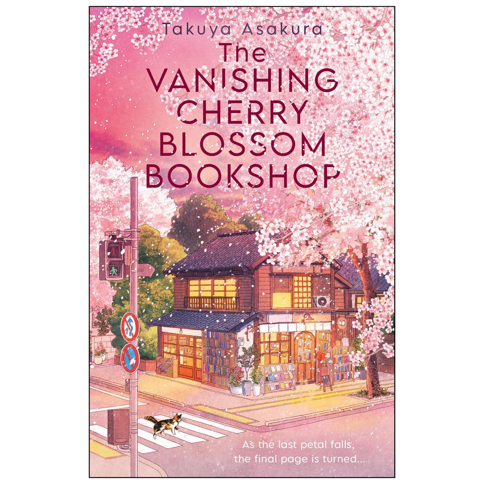 The Vanishing Cherry Blossom Bookshop by Takuya Asakura Front Cover | Buy Japanese Fiction Online Pakistan