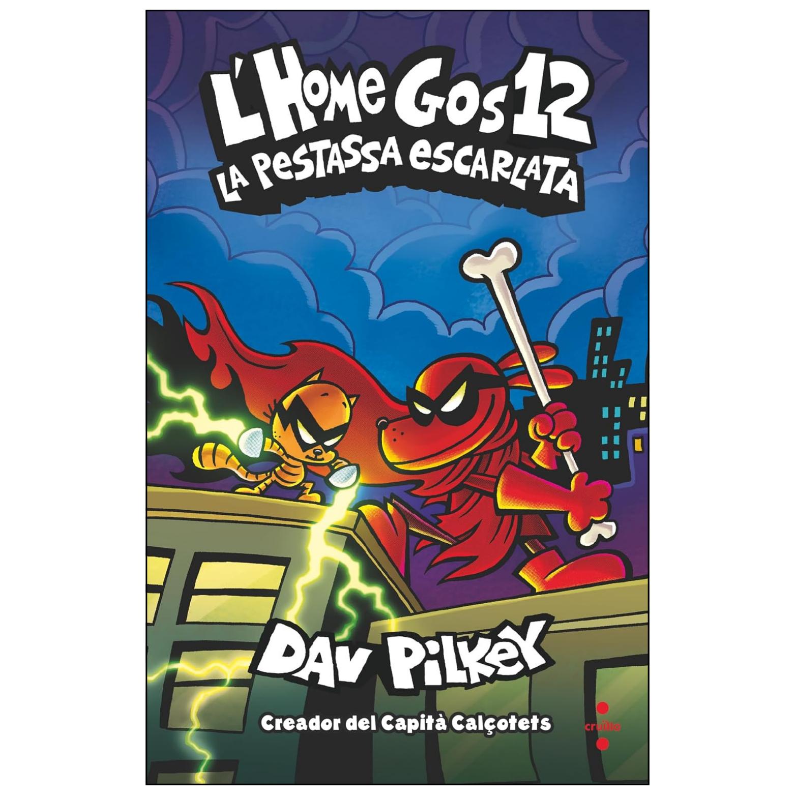 Dog Man: The Scarlet Shedder Book 12 by Dav Pilkey Front Cover | Buy Children's Graphic Novel Online Pakistan