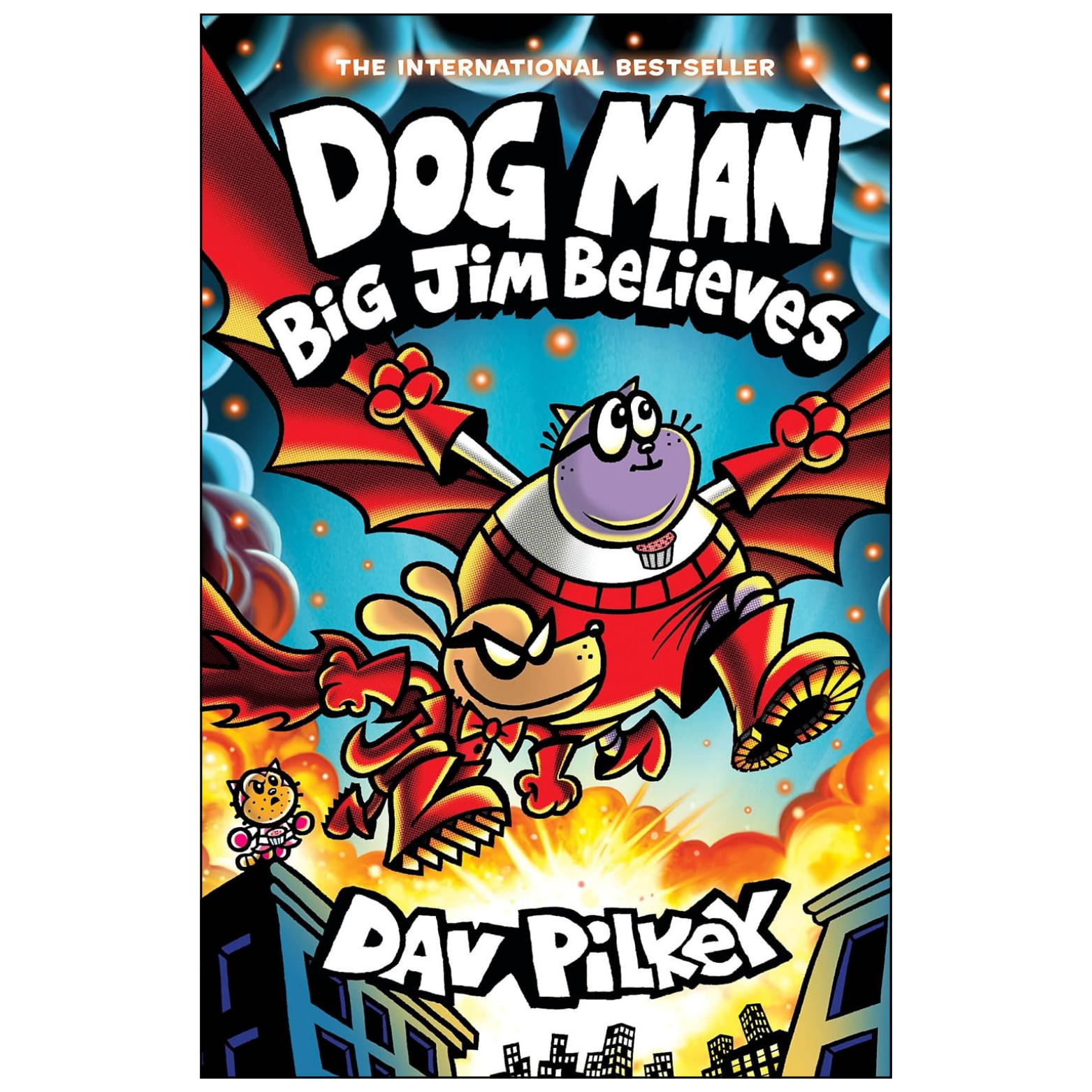 Dog Man: Big Jim Believes Book 14 by Dav Pilkey Front Cover | Buy Children's Graphic Novel Online Pakistan