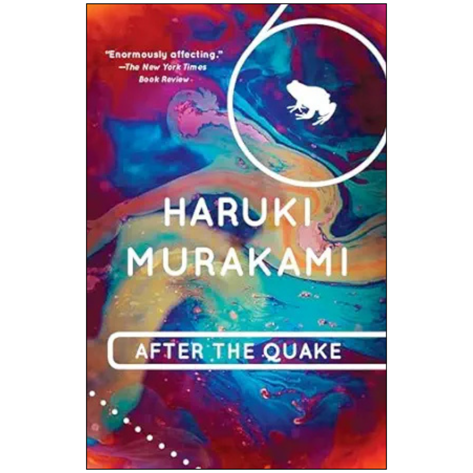 Cover of After the Quake: Stories by Haruki Murakami, a literary short story collection in English paperback edition.