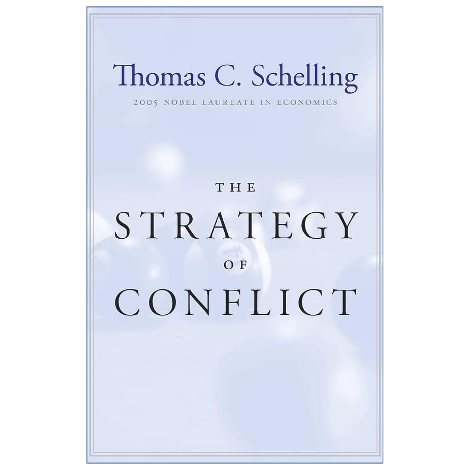 The Strategy of Conflict by Thomas C. Schelling Front Cover | Buy Economics Book Online Pakistan