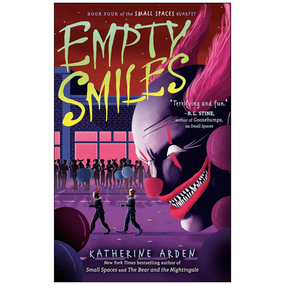 Empty Smiles by Katherine Arden Back Cover | Middle Grade Horror Novel Details
