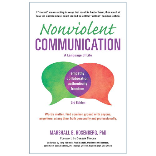 Nonviolent Communication by Marshall Rosenberg communication empathy and relationships book