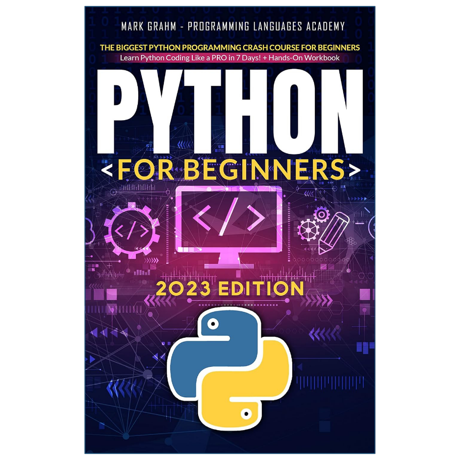 Python for Beginners by Programming Languages Academy Front Cover | Buy Python Programming Book Online Pakistan