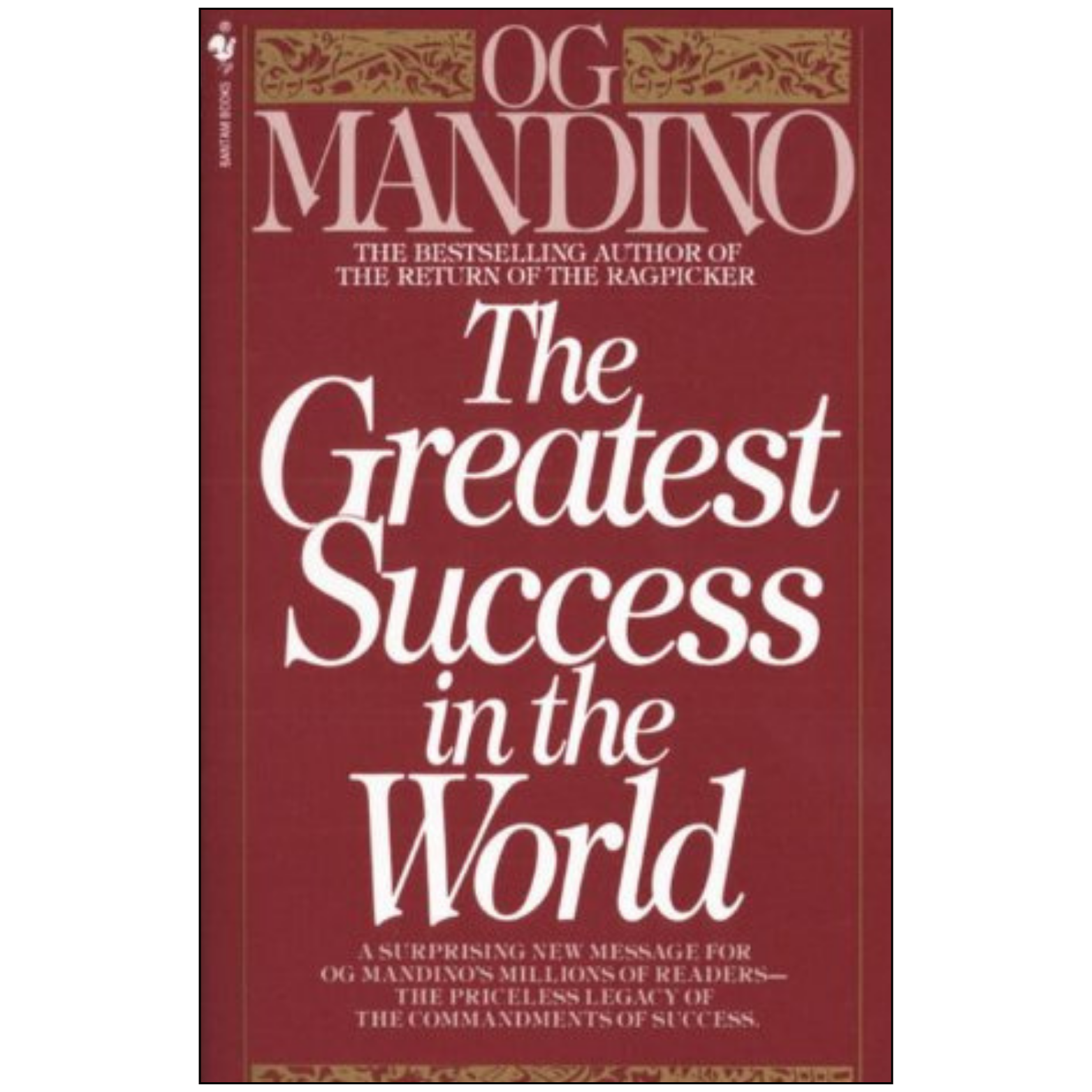 Front cover of the book The Greatest Success in the World by Og Mandino, high-quality paperback edition for inspirational reading.
