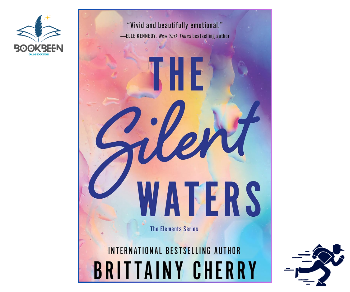 Book cover of 'The Silent Waters' by Brittainy Cherry with colorful design and author's name.