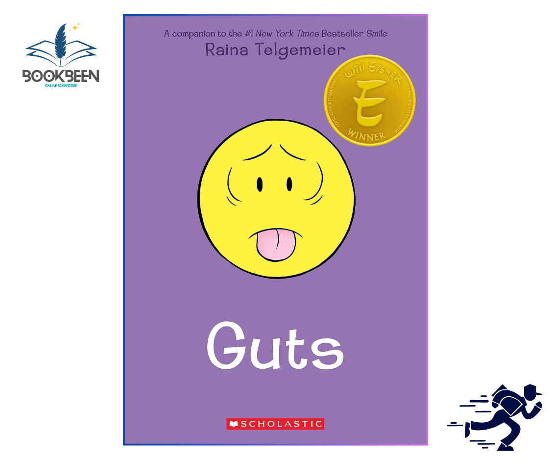 Guts by Raina Telgemeier Paperback | Graphic Novel on Anxiety & Growth 