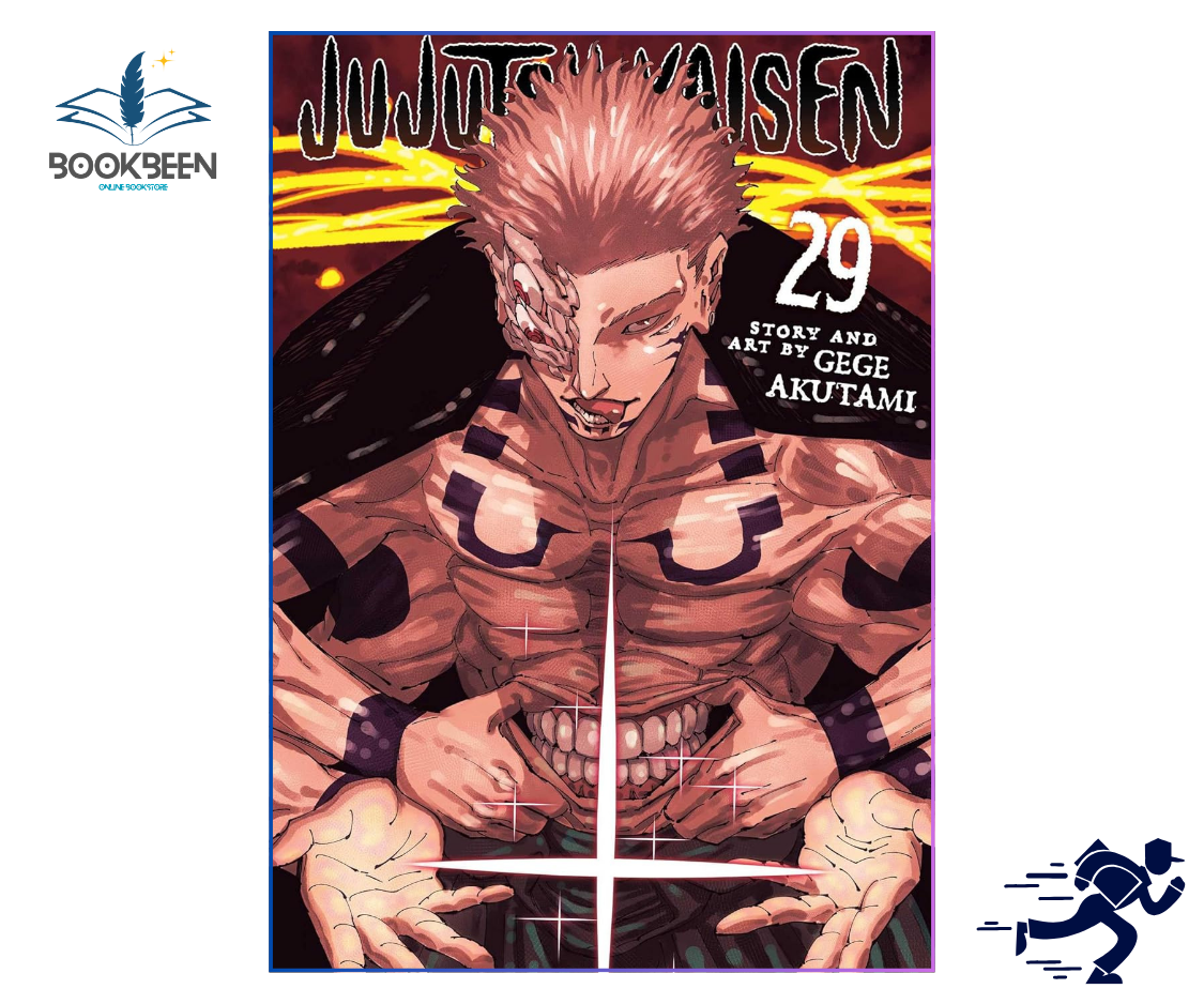Manga book cover of 'Jujutsu Kaisen' with character design and title text.