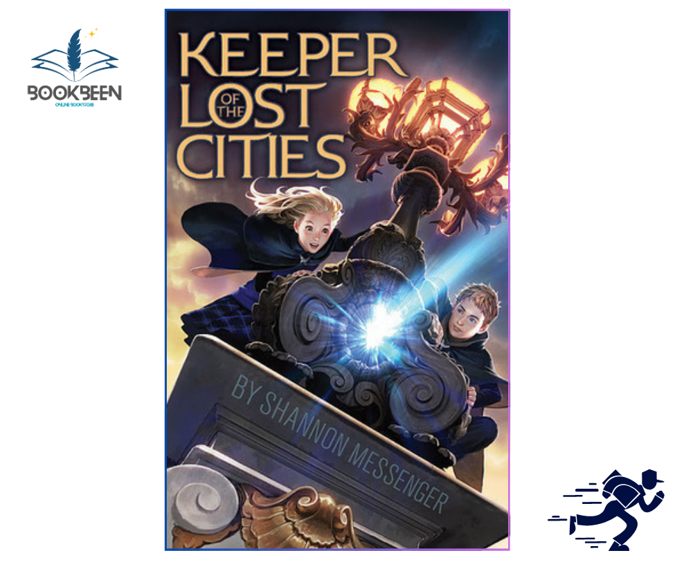 Book cover of 'Keeper of the Lost Cities' by Shannon Messenger with a fantasy design.