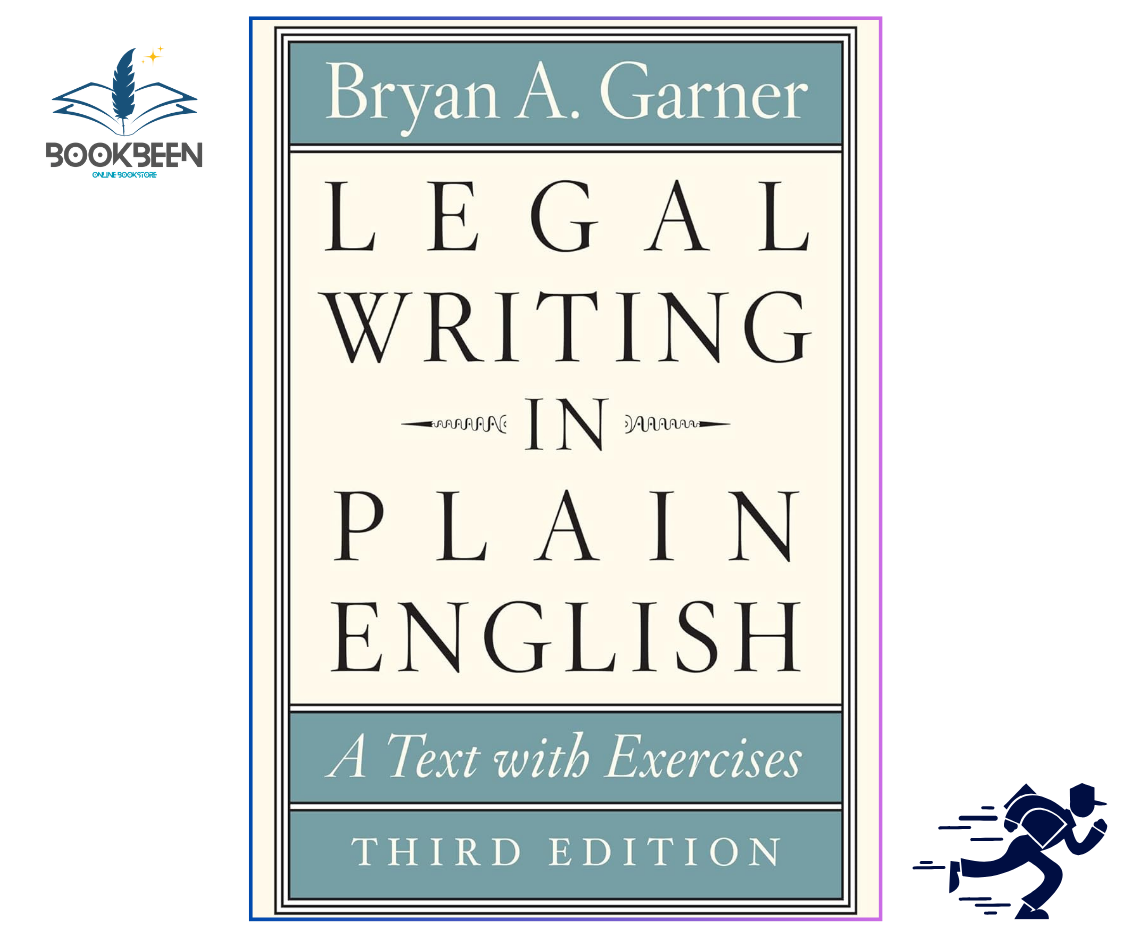 Book cover of 'Legal Writing in Plain English' by Bryan A. Garner with a blue and beige color scheme.