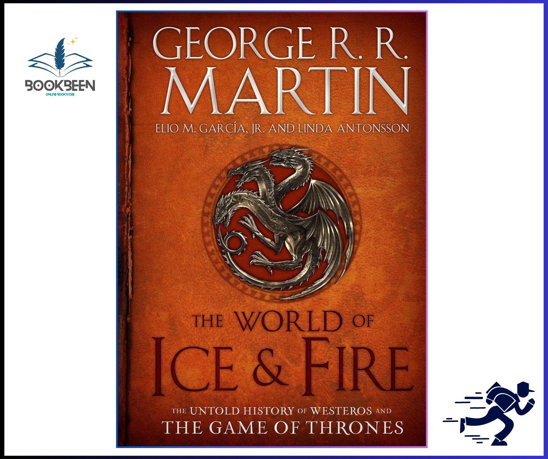 World of Ice and Fire George RR Martin Fantasy Guide Front Cover Pakistan