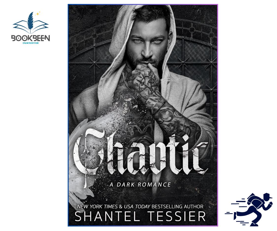 Book cover of 'Chantic' by Shantel Tessier featuring a man with tattoos and a hooded figure.