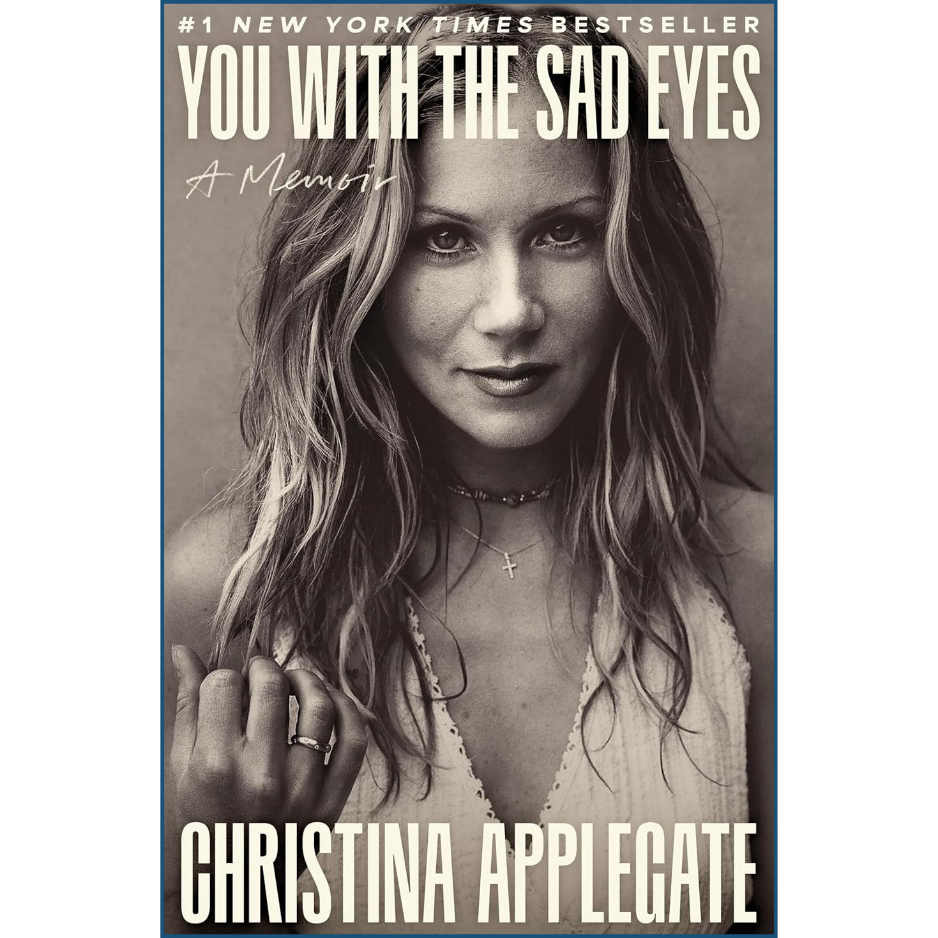 you with the sad eyes christina applegate romance book cover, you with the sad eyes front cover emotional novel