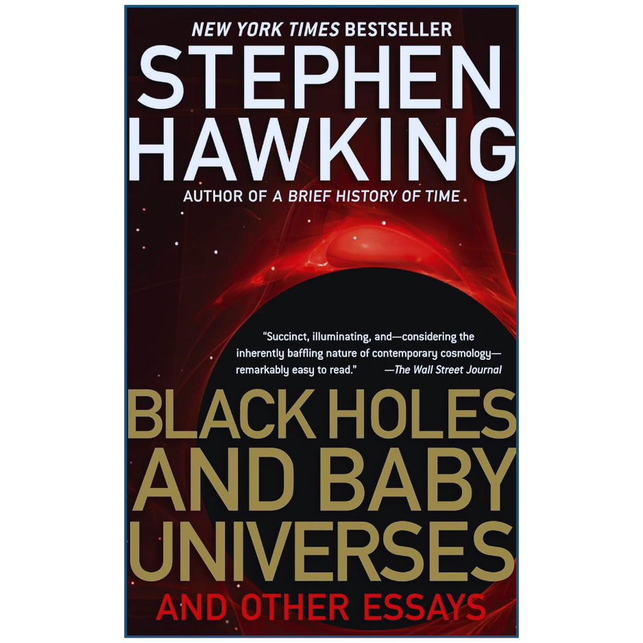 Black Holes and Baby Universes by Stephen Hawking science book cover
