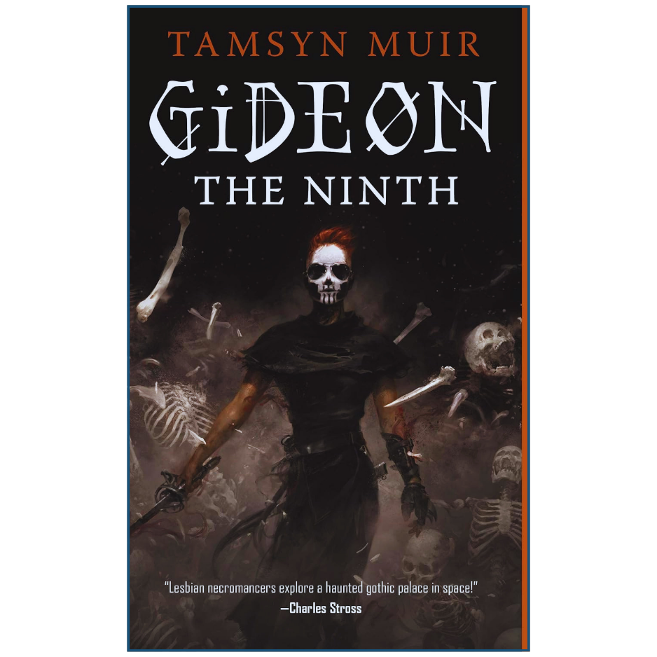 Gideon the Ninth by Tamsyn Muir fantasy sci fi book cover