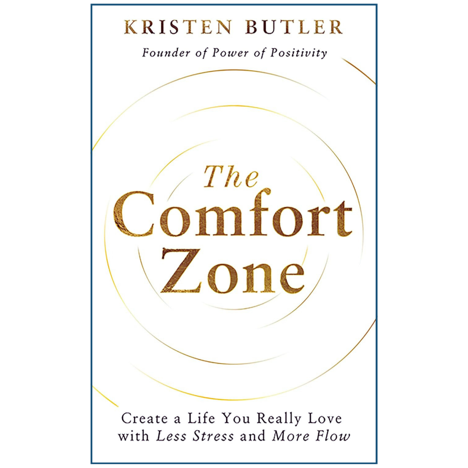 Book cover of 'The Comfort Zone' by Kristen Butler with a white background