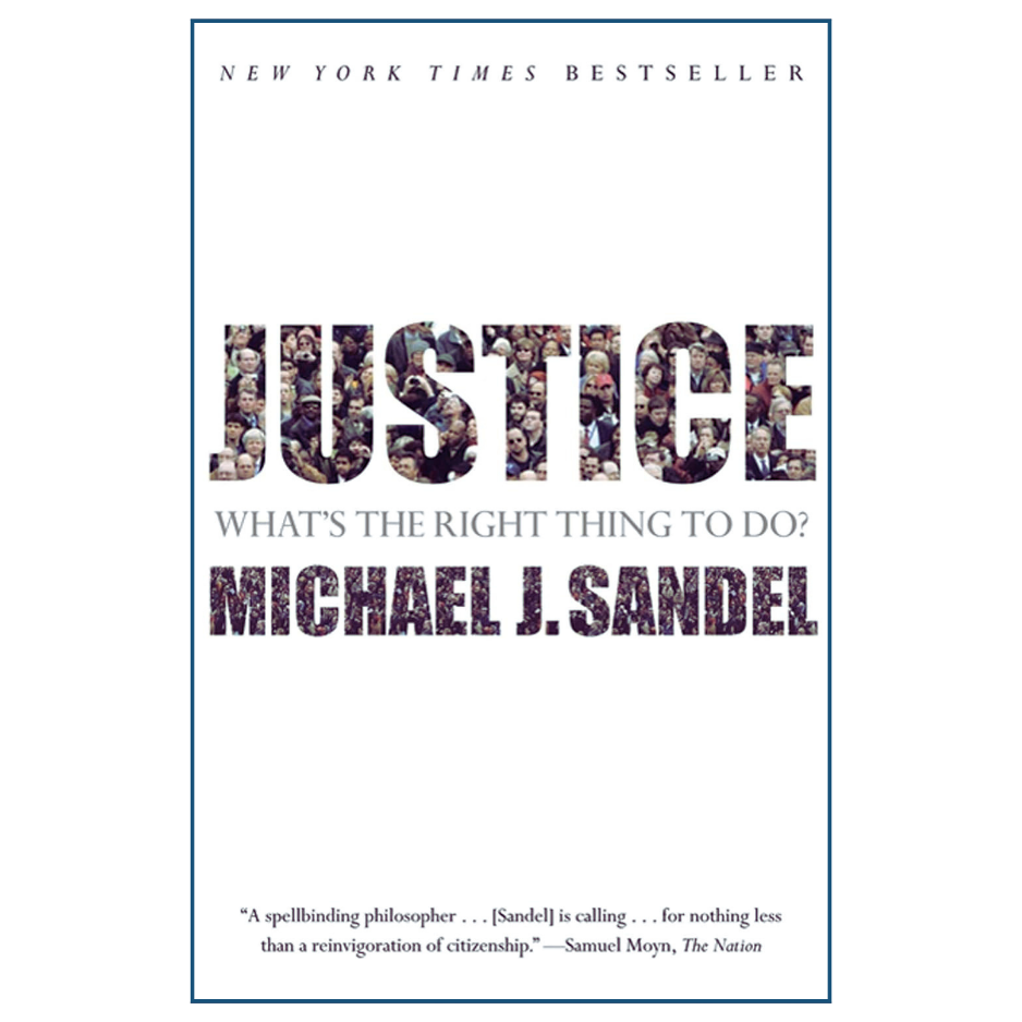  Justice by Michael J Sandel - Front Cover - Buy Online in Pakistan