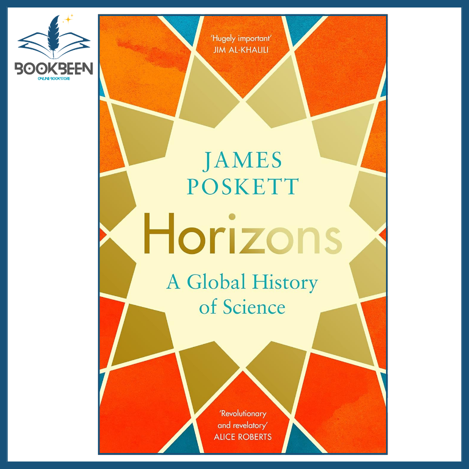 Horizons by James Poskett global history of science book cover image