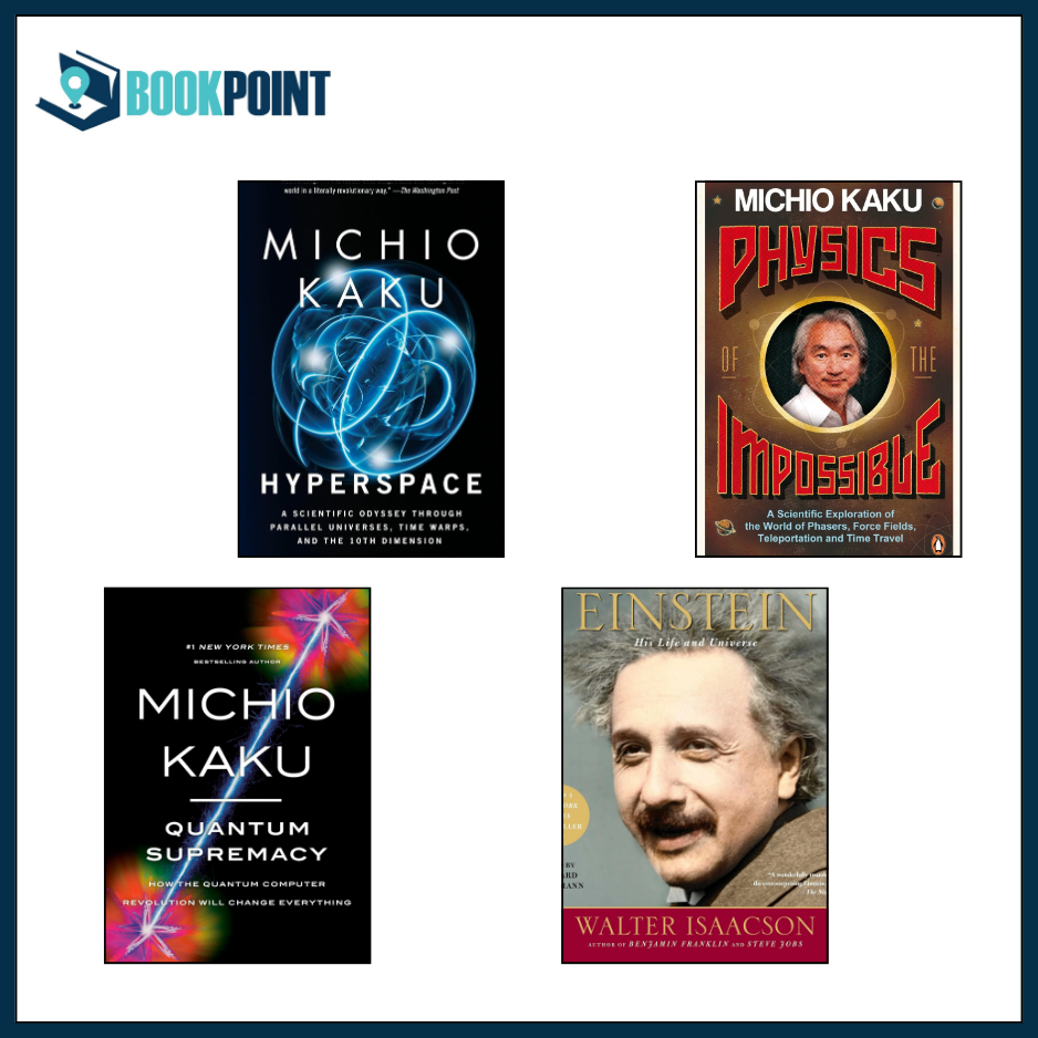 Michio Kaku  4 Books Set | Physics, Quantum & Universe Explained