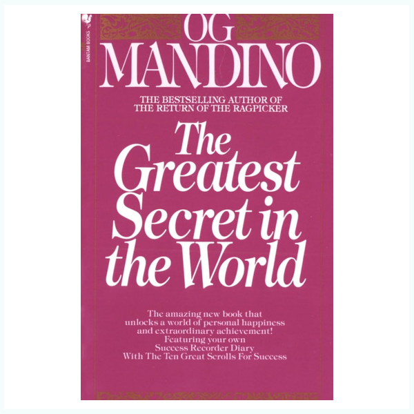 Self-help book The Greatest Secret in the World by Og Mandino focused on motivation, success mindset, and personal growth 