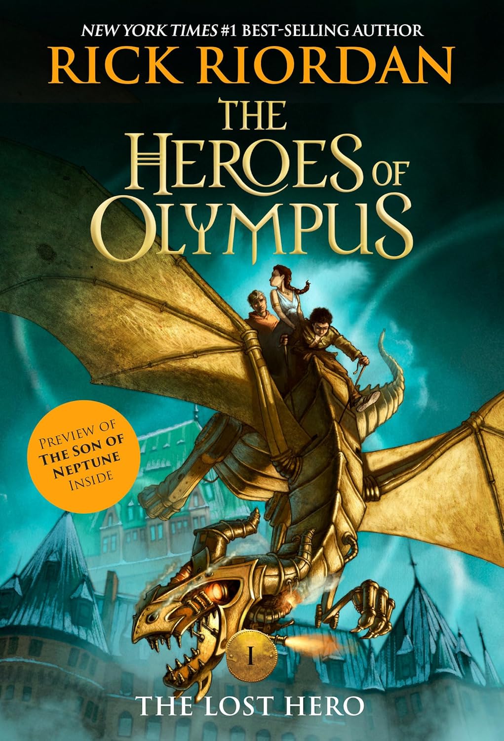 The Lost Hero book 1 by Rick Riordan (Author)