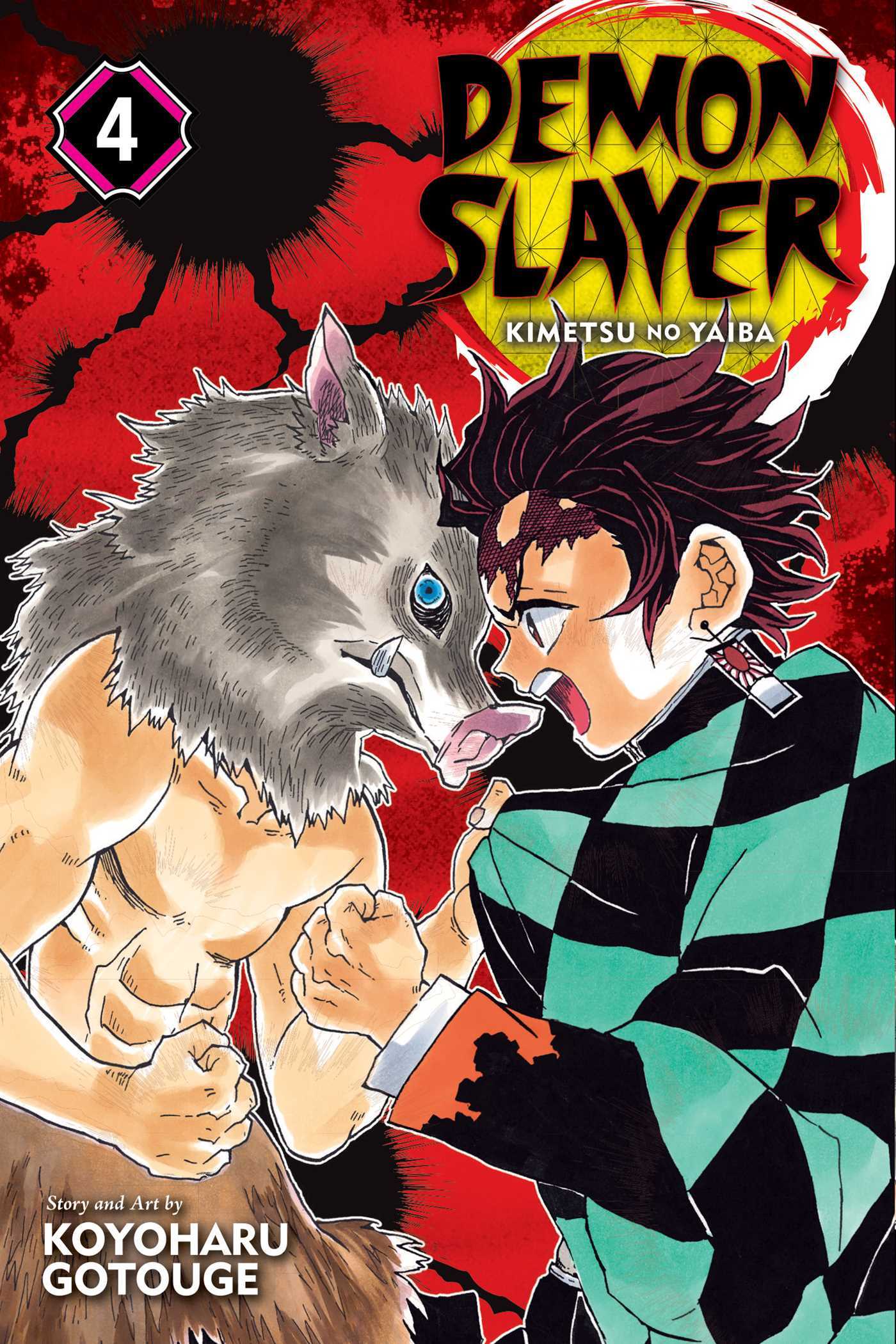 Demon Slayer: Kimetsu no Yaiba, Vol. 4 by Koyoharu Gotouge (Author)