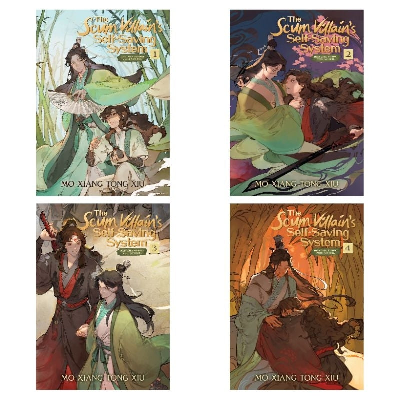 The Scum Villain's Self-Saving System: Ren Zha Fanpai Zijiu Xitong (Novel) (1-4 book series) Mo Xiang Tong Xiu