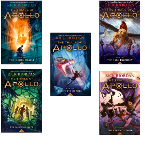 Trials of Apollo (5 book series)  Rick Riordan (Author)