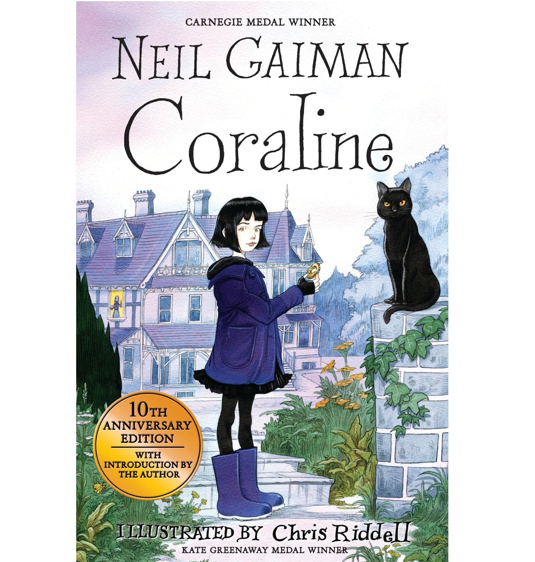Coraline by Neil Gaiman ( Hardcover Edition )