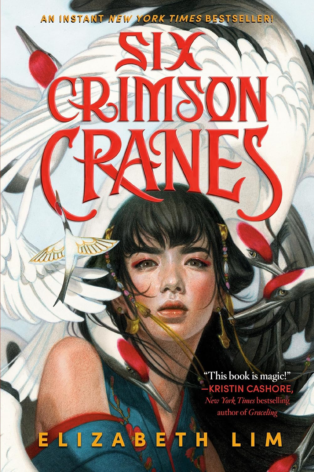 Six Crimson Cranes by Elizabeth Lim (Author)