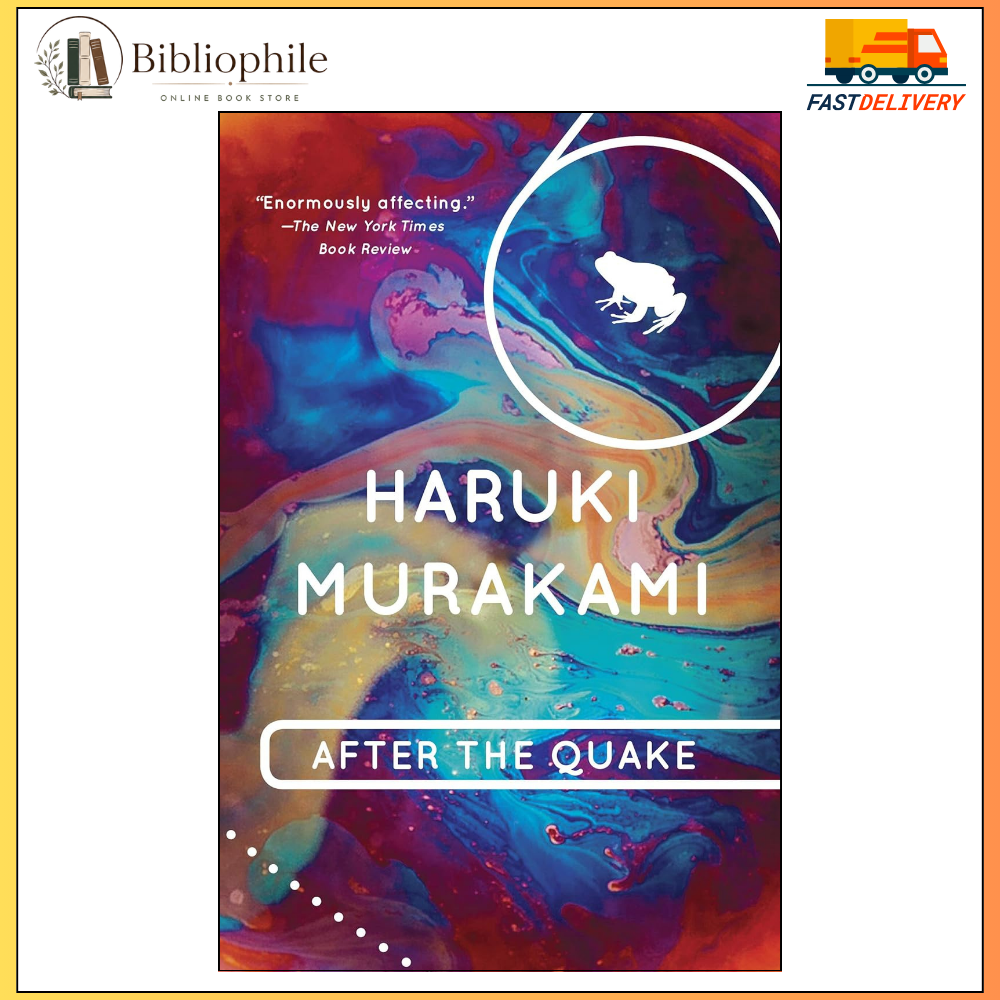 Cover of After the Quake: Stories by Haruki Murakami, a literary short story collection in English paperback edition.