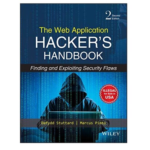 The Web Application Hacker's Handbook Book by Dafydd Stuttard and Marcus Pinto