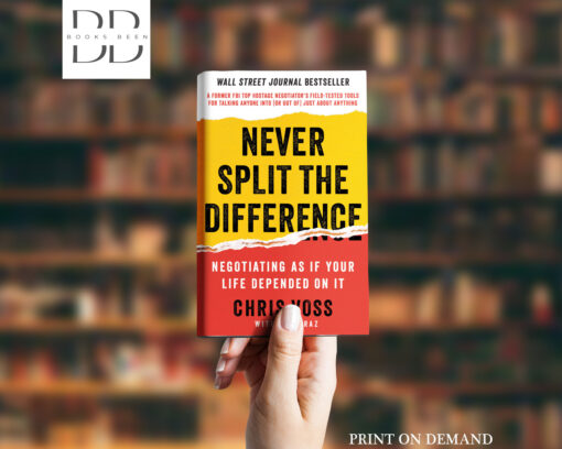Never Split the Difference Book by Christopher Voss and Tahl Ra