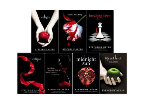 7 Book Set By Stephenie Meyer