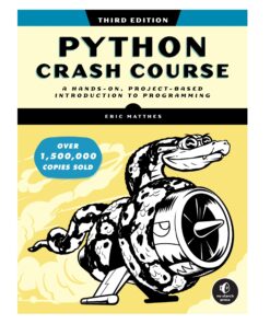Python Crash Course, 3rd Edition Book by Eric Matthes