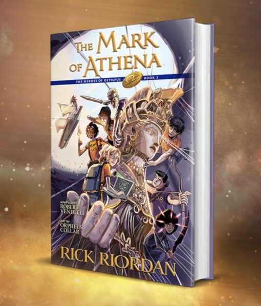 The Mark of Athena Novel by Rick Riordan (The Heroes of Olympus Book 3) - Image 2