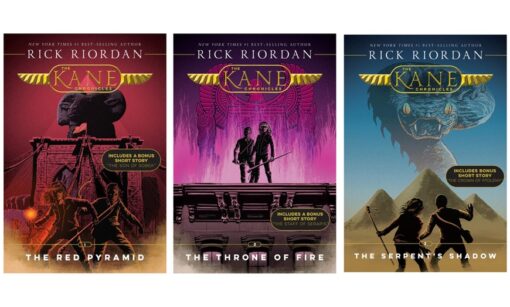 The Kane Chronicles 3 Books Set By Rick Riordan - Image 2