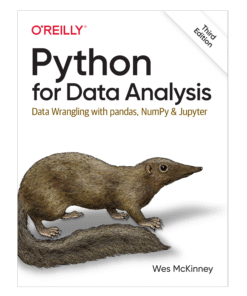 Python for Data Analysis Book by Wes McKinney