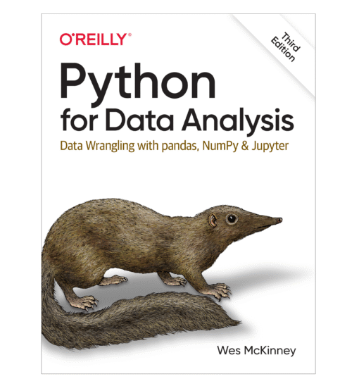 Python for Data Analysis Book by Wes McKinney
