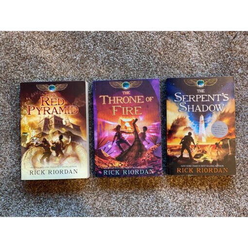 The Kane Chronicles 3 Books Set By Rick Riordan