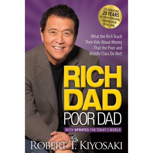 Rich Dad Poor Dad Book by Robert Kiyosaki and Sharon Lechter