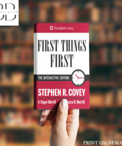 First Things First Book by Stephen Covey