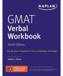GMAT Verbal Workbook Proprietary, Ninth Edition, by Kaplan Test Prep (Author)