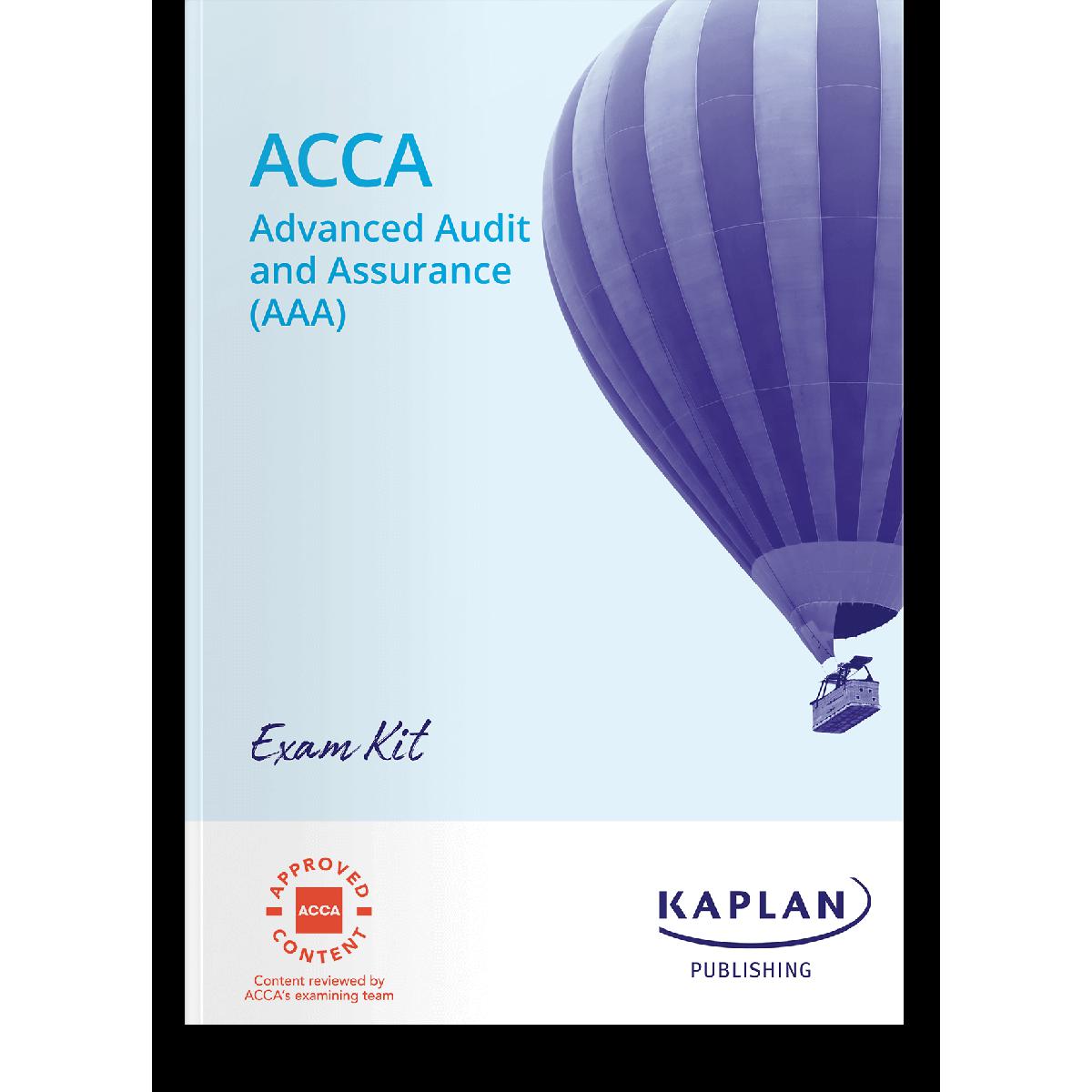 ACCA Advanced Audit and Assurance  Exam Kit